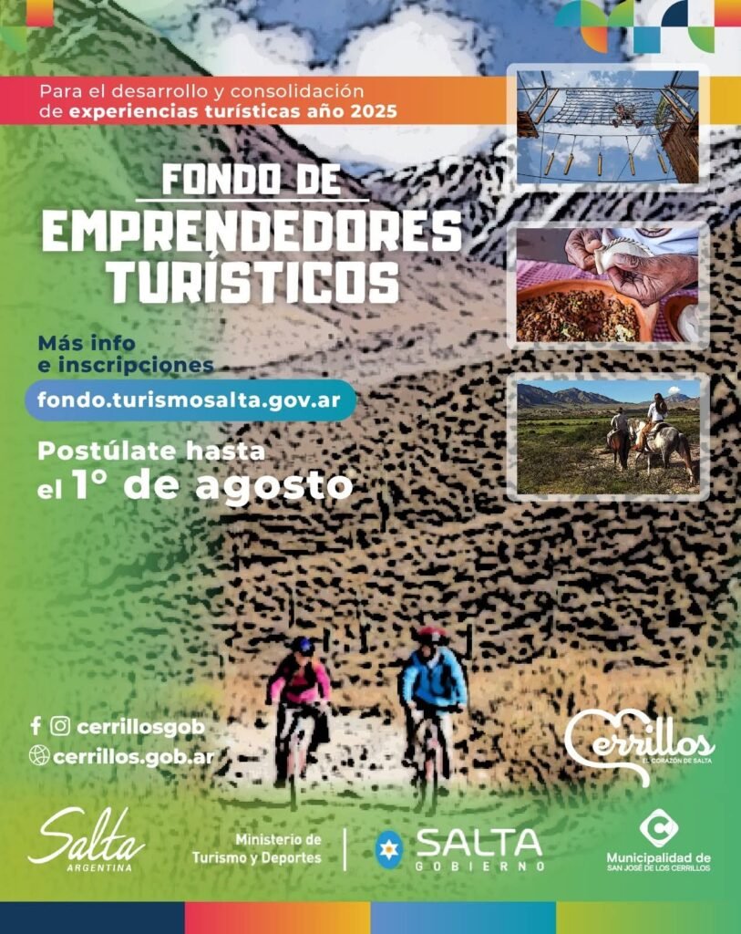 Cerrillos: Inscribite al Fondo de Emprendedores