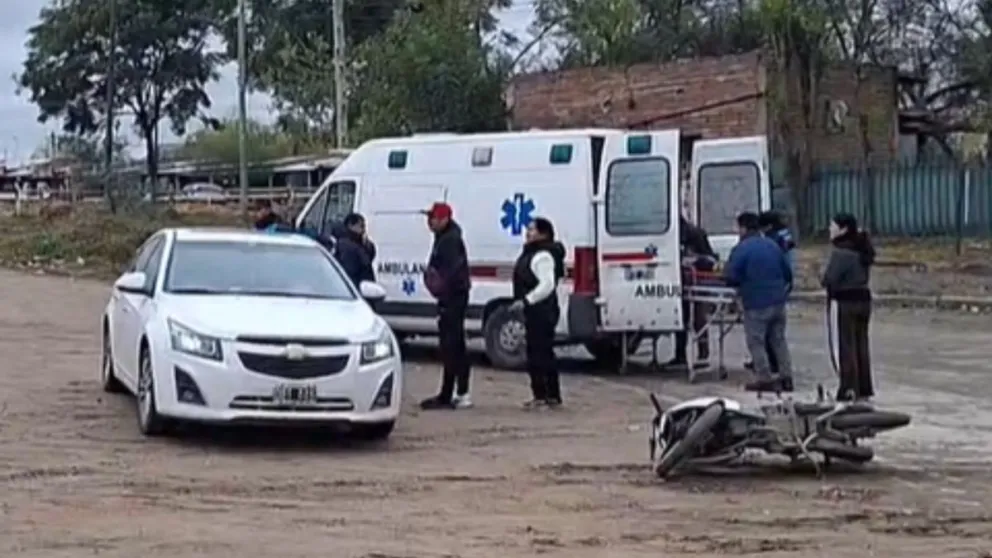 Violento accidente en Ruta Nacional 34: un motociclista resultó herido