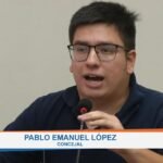 Tras el escándalo, Pablo López, presentó su renuncia en el Concejo Deliberante