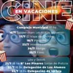 Vacaciones de invierno en Cerrillos: cine gratuito para toda la familia