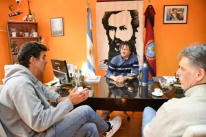 Urtubey se reunió en General Güemes con el intendente «Kety» Rosso