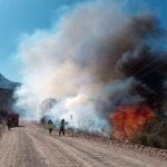 MOLINOS: INTIMAN A UNA VECINA POR INCENDIO DE PASTIZALES Y DAÑOS A POSTES ELÉCTRICOS