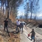 Cerrillos: Gran operativo municipal contra los incendios