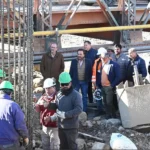 Avanza el puente de acceso a Vaqueros: Tendrá 120 metros y doble calzada