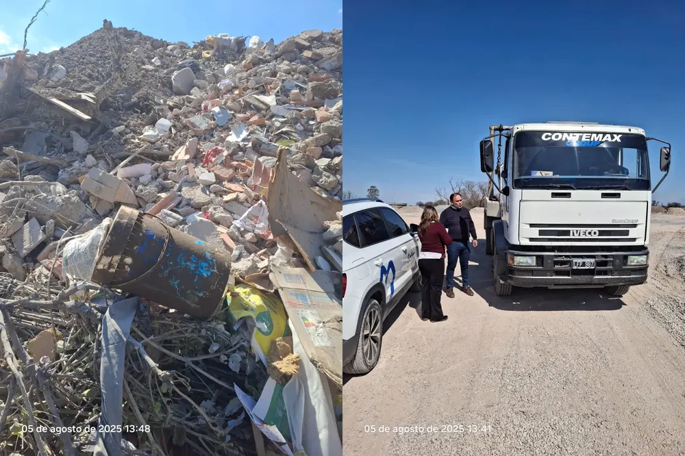 A días del incendio en 20 de Junio, sorprenden a Contemax arrojando residuos en el río Arias