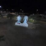 EJECUTAN UN IMPORTANTE OPERATIVO DE PODA Y LIMPIEZA PARA LA CELEBRACIÓN DEL MILAGRO