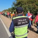 MILAGRO 2025: SEGURIDAD ACOMPAÑA A CIENTOS DE PEREGRINOS QUE CAMINAN CON FÉ Y ESPERANZA