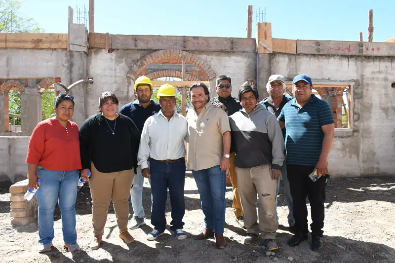 Obras en San Carlos: con fondos propios, Provincia retomó proyectos abandonados por Nación