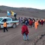 Con emoción y fe, partieron los peregrinos de Tolar Grande