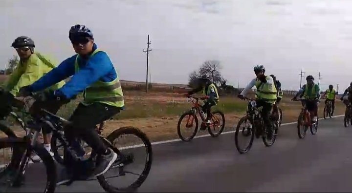 Peregrinos de Pichanal partieron en bicicleta rumbo a la Catedral Basílica