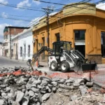 Corte de tránsito por obra de emergencia en Alvarado y Catamarca