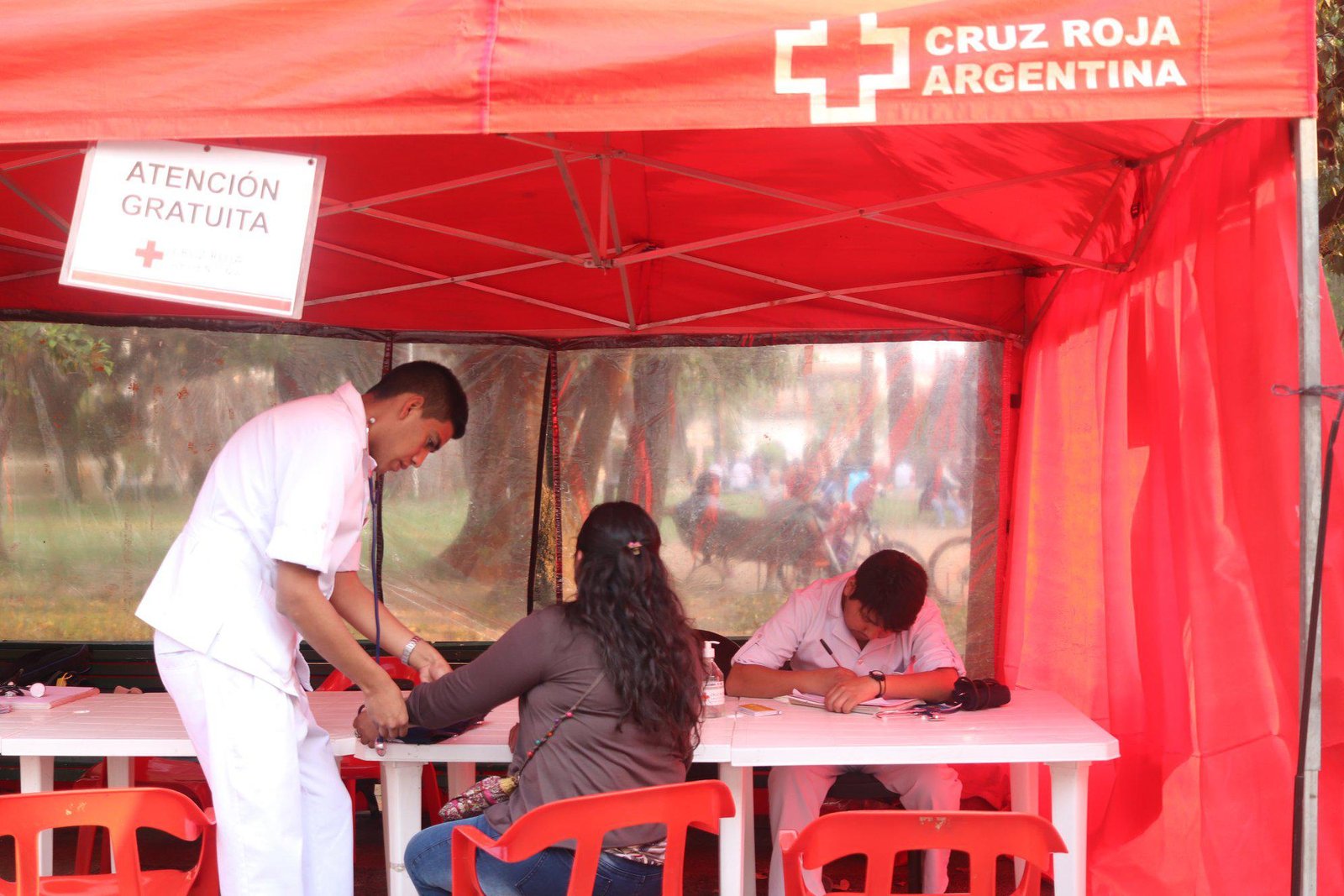 La Cruz Roja ya presta sus servicios por el Milagro: Mirá dónde está y hasta cuándo