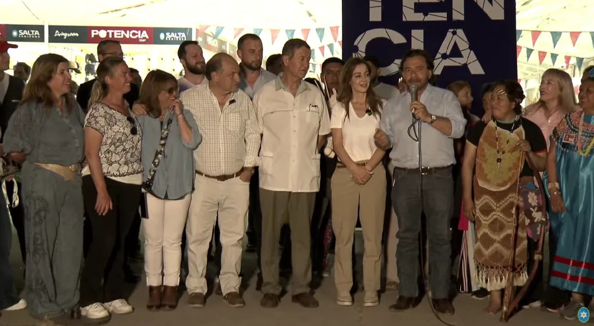 El gobernador Sáenz inauguró la feria Potencia 2025