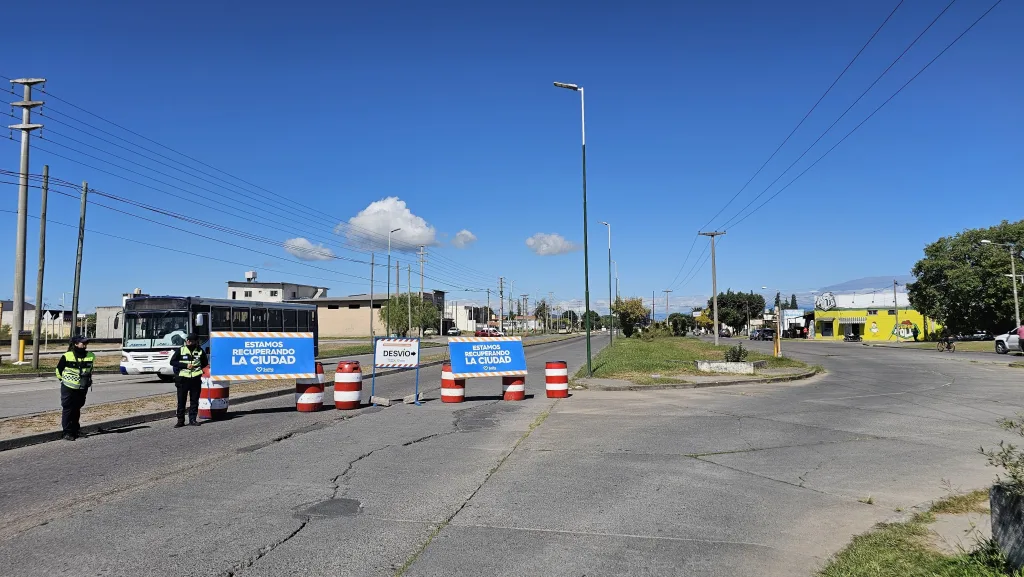 La Municipalidad diagramó el paso de las peregrinaciones por la obra del Plan Vial Zona Sur