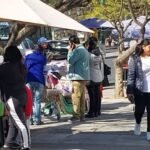 Feriantes del Milagro cortaron Avenida San Martin, piden reubicación de puestos