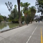 El parque San Martín quedó en óptimas condiciones tras la Feria del Milagro