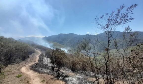 Preocupación por dos focos de incendios, uno en San Lorenzo y otro cerca del aeropuerto