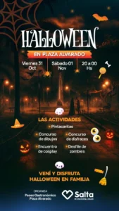 La ciudad de Salta celebrará Halloween con actividades para toda la familia