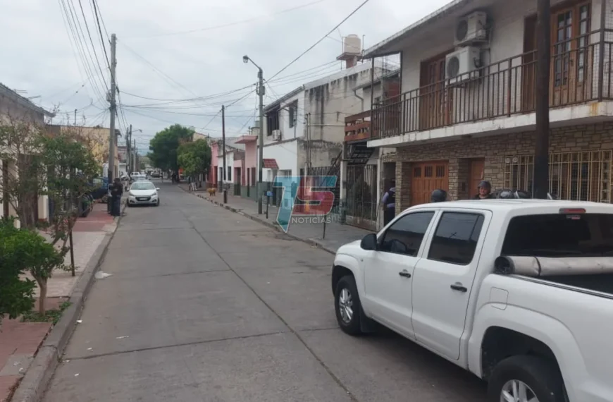 Allanamiento en barrio 20 de febrero