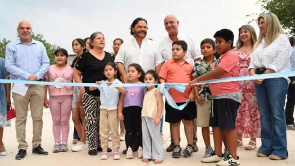 Sáenz inauguró obras de infraestructura y de modernización en Las Lajitas