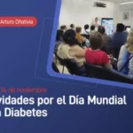 Actividades por el Día Mundial de la Diabetes en el hospital Oñativia