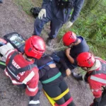 Rescataron a una mujer que se lesionó en la cima del cerro Elefante