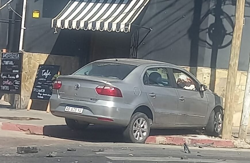 Conductor alcoholizado provocó dos choques, se dió a la fuga y terminó detenido