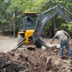 Comenzaron las obras de instalación de la red de cloacas en la Quebrada de San Lorenzo