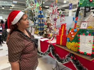 “Palpitando la Navidad”: el concurso de arbolitos reciclados edición 2025