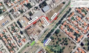Plan Vial Zona Sur: cortes y desvíos por obras en Av. Ex Combatientes de Malvinas