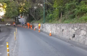 Desde hoy, habrá cortes y desvíos por obras en la ladera del cerro San Bernardo