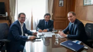 El gobernador Sáenz gestionó con el Ministro del interior la continuidad de obras federales en Salta