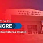 Mañana habrá colecta de sangre de todo grupo y factor en el hospital Materno Infantil