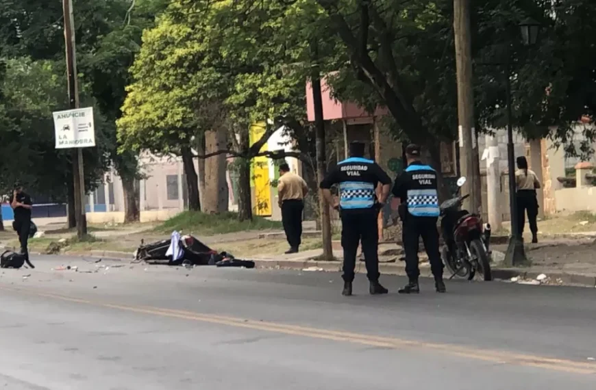 Tragedia en Cerrillos: motociclista murió tras siniestro vial