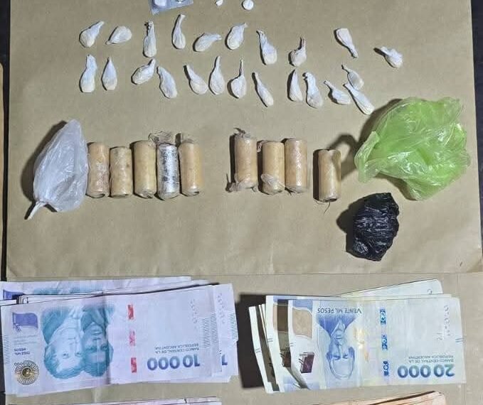 Desarticularon una red de venta de drogas que operaba dentro y fuera del Penal de Villa Las Rosas