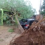 FUERTE TEMPORAL EN COLONIA SANTA ROSA DEJÓ GRAVES DAÑOS EN BARRIOS Y VIVIENDAS