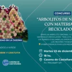 Mañana en la Casona de Castañares se elegirá el mejor arbolito navideño