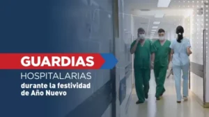 Más de 1800 personas fueron asistidas en guardias hospitalarias en año nuevo