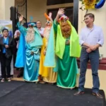 Más de mil personas participaron de la llegada de los Reyes Magos