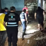 Desarrollo Social asistió a familias de La Merced y Rosario de Lerma tras las intensas lluvias