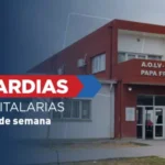Más de 2600 personas fueron asistidas en guardias hospitalarias durante el fin de semana