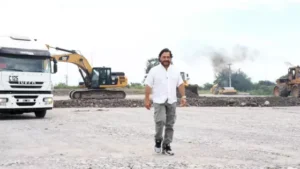 Autopista del Valle de Lerma y canal colector pluvial: Sáenz supervisó los avances de las obras estratégicas para Salta