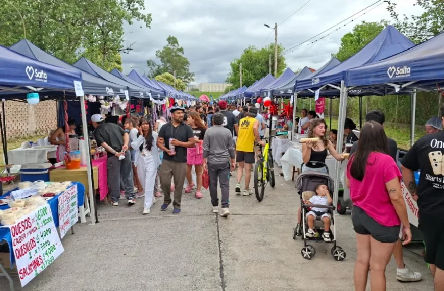 Gran cantidad de salteños aprovecharon la 5ta edición de la Feria Tope