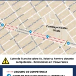 Este miércoles se realiza el Acuatlón: mirá dónde habrá cortes