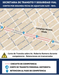 Este miércoles se realiza el Acuatlón: mirá dónde habrá cortes