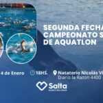 Se viene la segunda fecha del Campeonato Salteño de Acuatlón