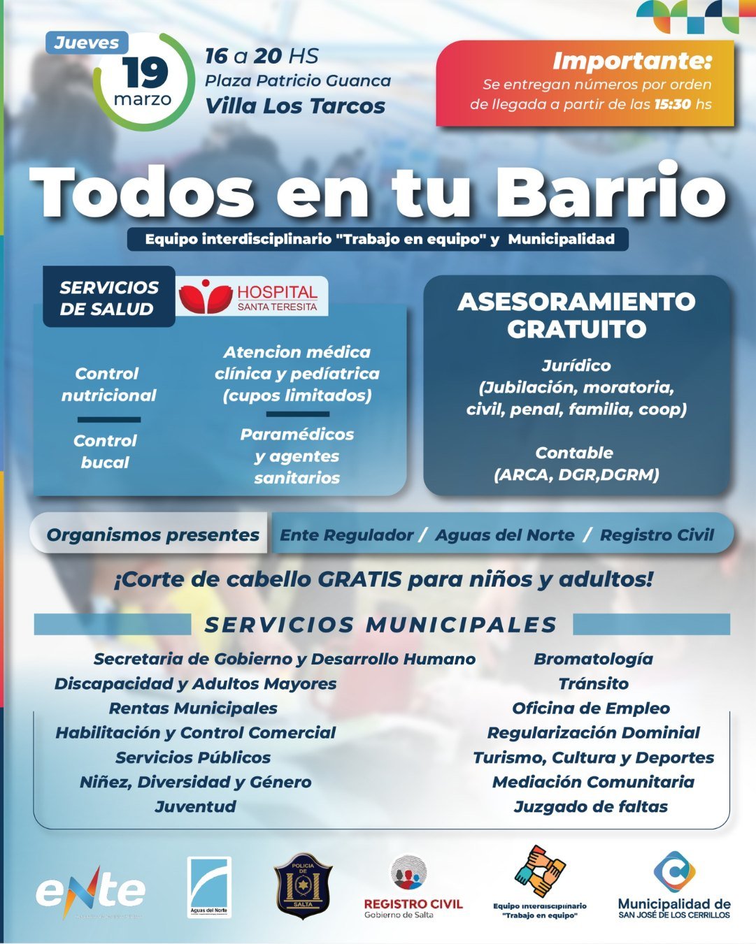 Cerrillos: La municipalidad en tu barrio.