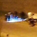 Ebrios al volante? Cayo un auto desde 20 mts de altura en colectora de acceso a ruta 9