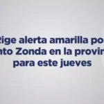 Para este jueves rige alerta amarilla por viento Zonda en Salta