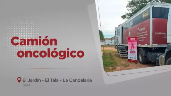 El móvil oncológico realizará mamografías y Papanicolaou en el departamento La Candelaria
